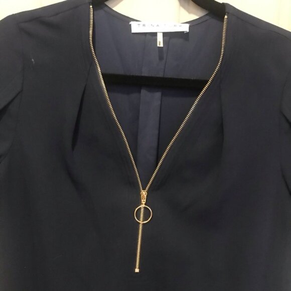 Trina Turk Taliah Dress – Indigo – Size 0 - Picture 10 of 11